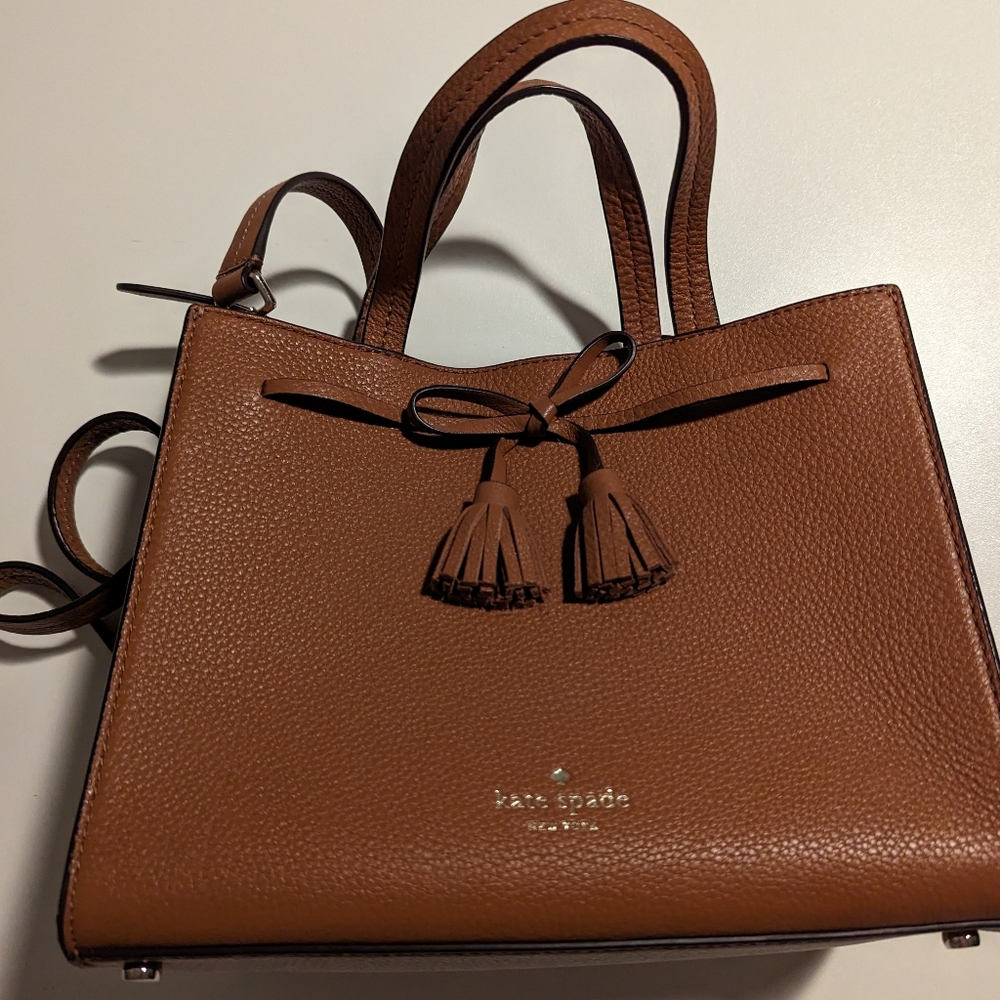 Brown Kate Space Crossbody Satchel Hayes Street Isobel